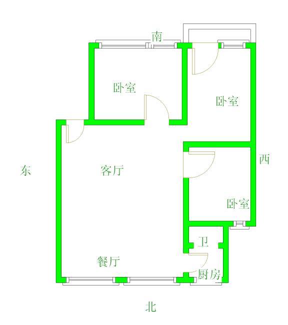 龍祥小區(qū)62萬_7