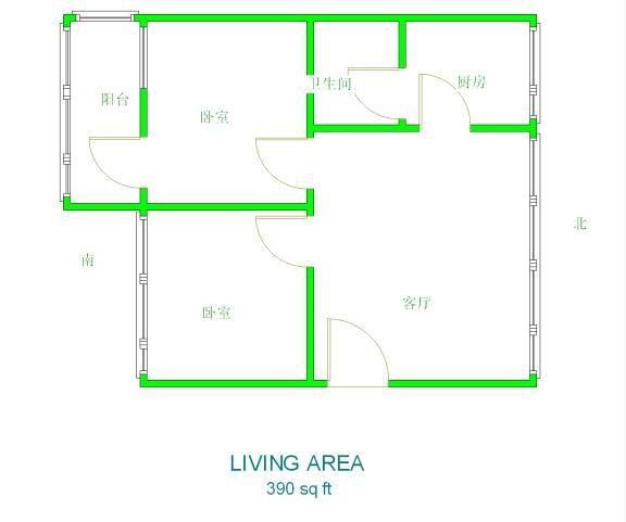 鐵路新二村24.5萬(wàn)_4