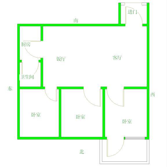 山背小區(qū)45萬_11