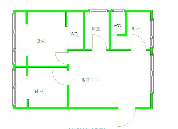 杏南菜场对面62万_8