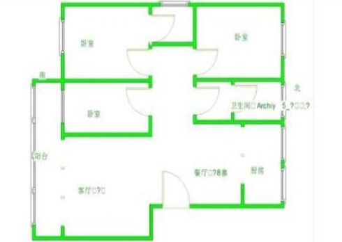 院里小區(qū)65萬_5